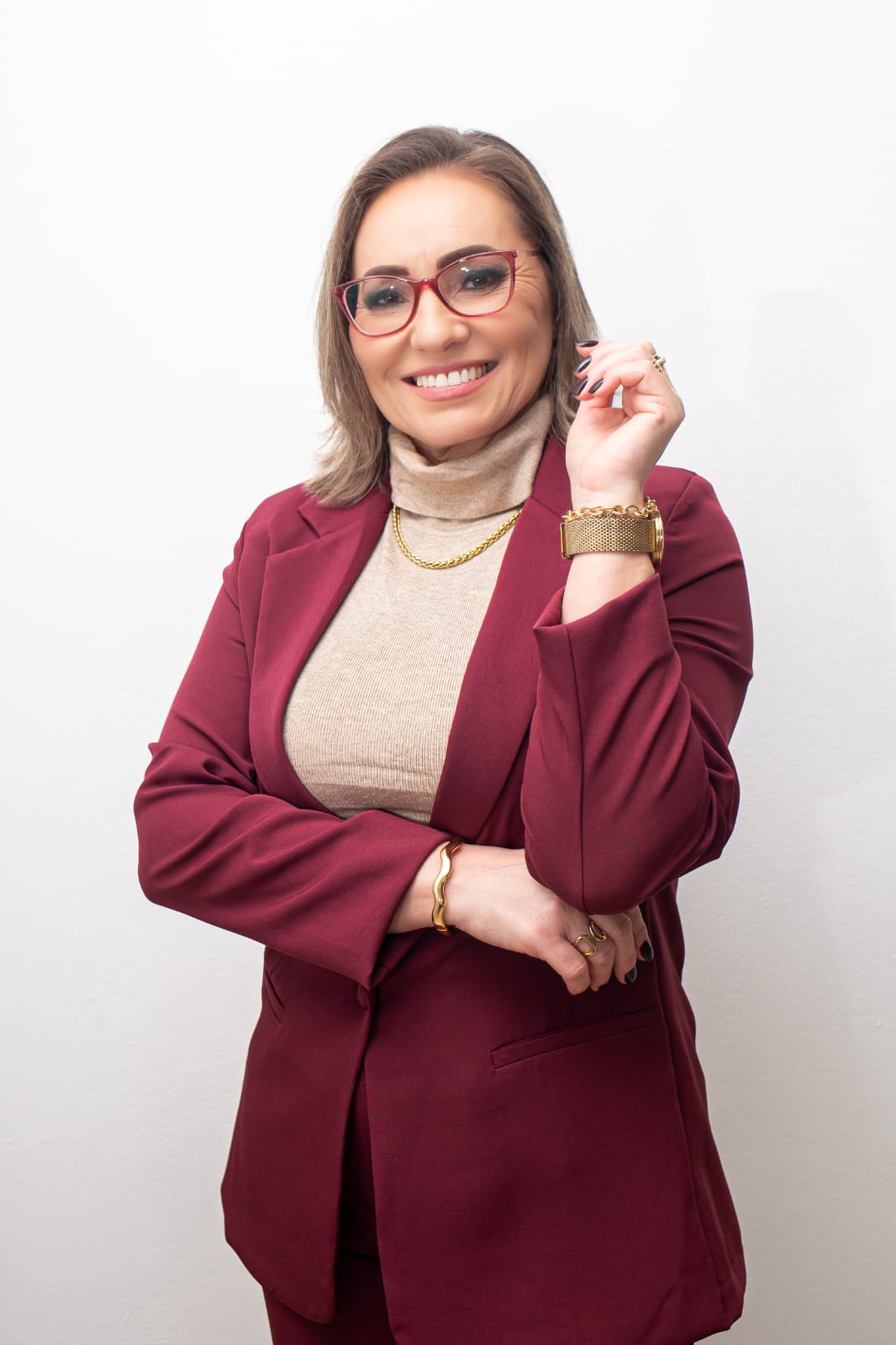 Advogada em retrato profissional